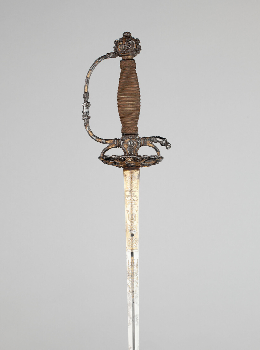 Composite Smallsword and Scabbard