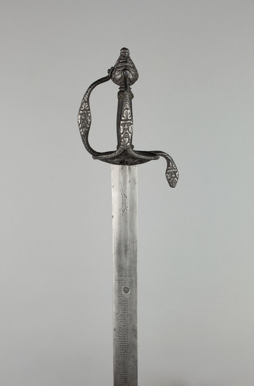 Cavalry Sword with Calendar Blade