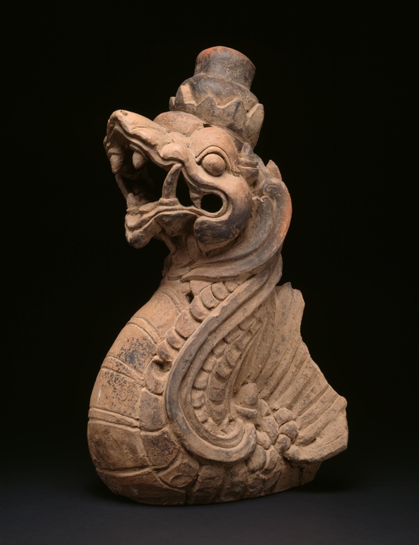 Dragon-Shaped Architectural Ornament