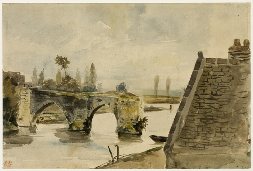 The Old Bridge at Mantes