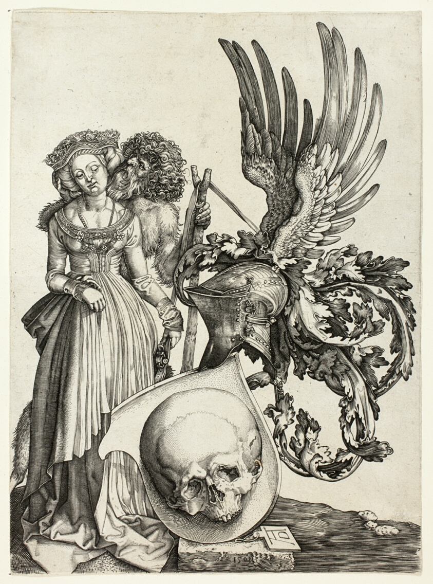 Coat of Arms with a Skull
