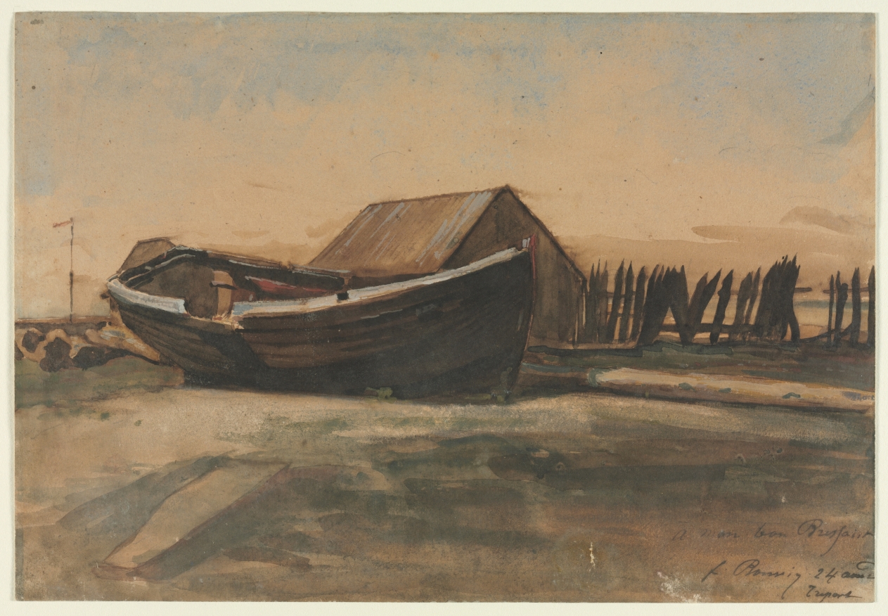 Boat on a Beach, Le Tréport