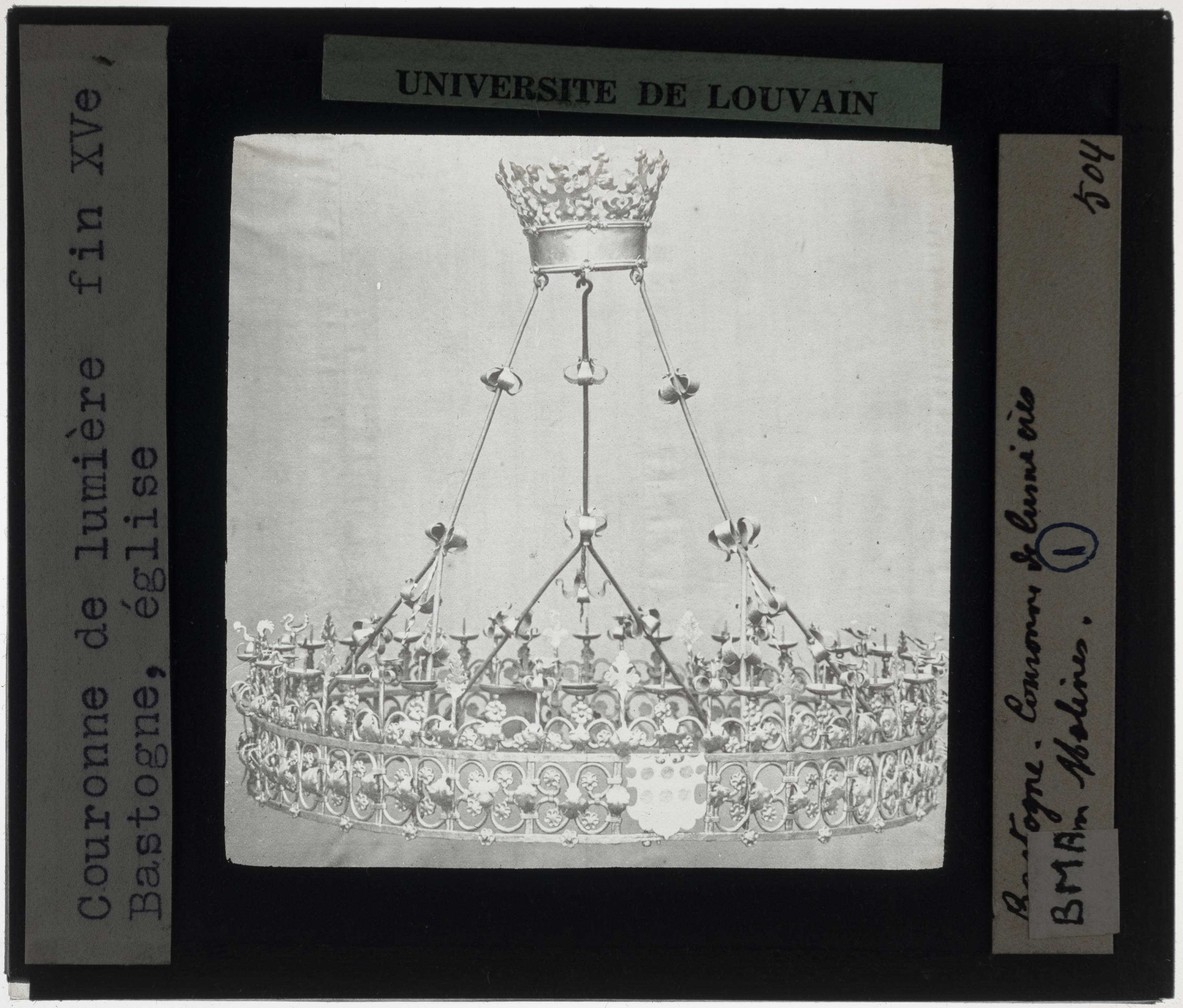 Chandelier, Bastogne, Saint Peter's Church