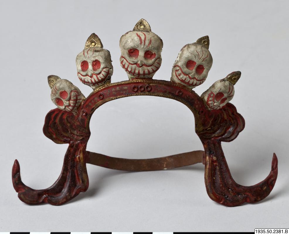skulpturdel, huvudbonad, skallkrona, krona, crown