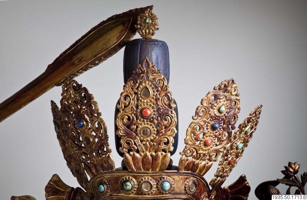 headdress, crown, sculpture part,