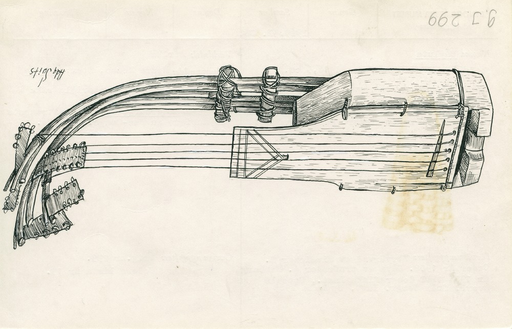 lute, string instrument, bow gluta