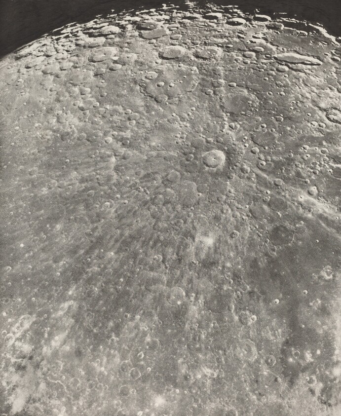 Photographie Lunaire Rayonnement de Tycho - Phase Croissante