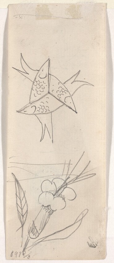Sheet of Sketches [verso]