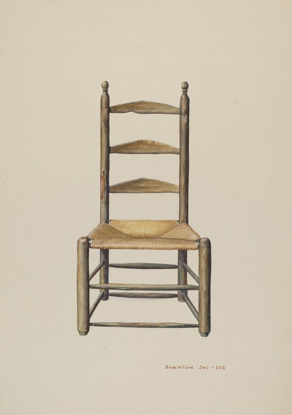 Pennsylvania Ladder Back Chair