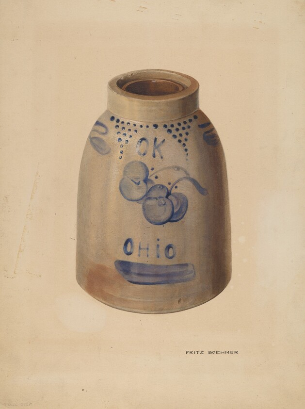 Apple Butter Crock