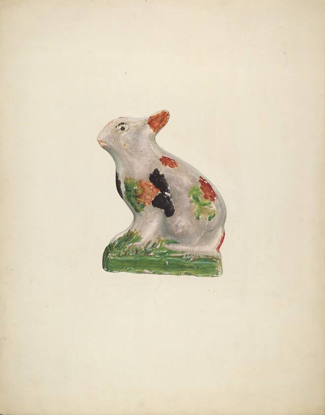 Chalkware Rabbit
