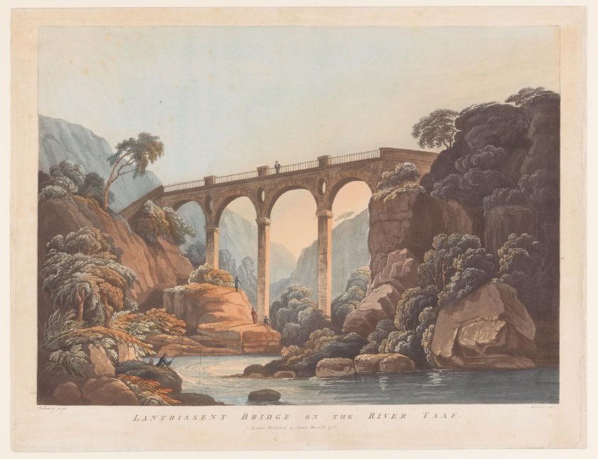 Llantrisant Bridge over de Taff