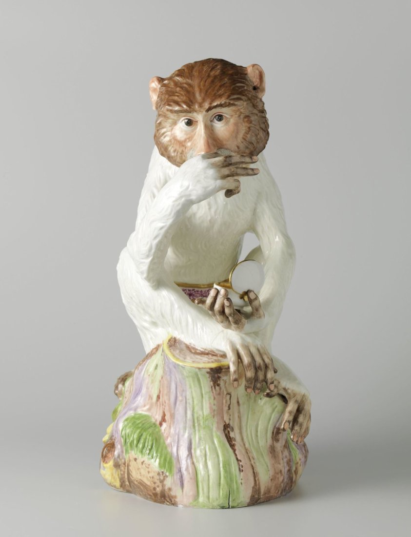 Monkey with a snuffbox