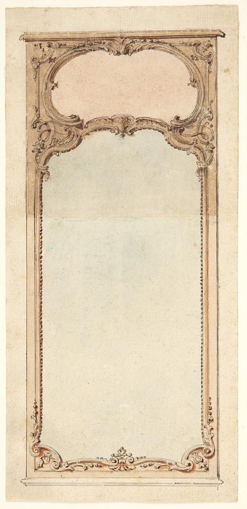 Design for a Carved Mirror Frame