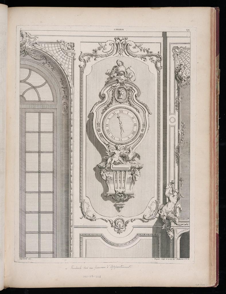 Design for a Clock on an Apartment Panel