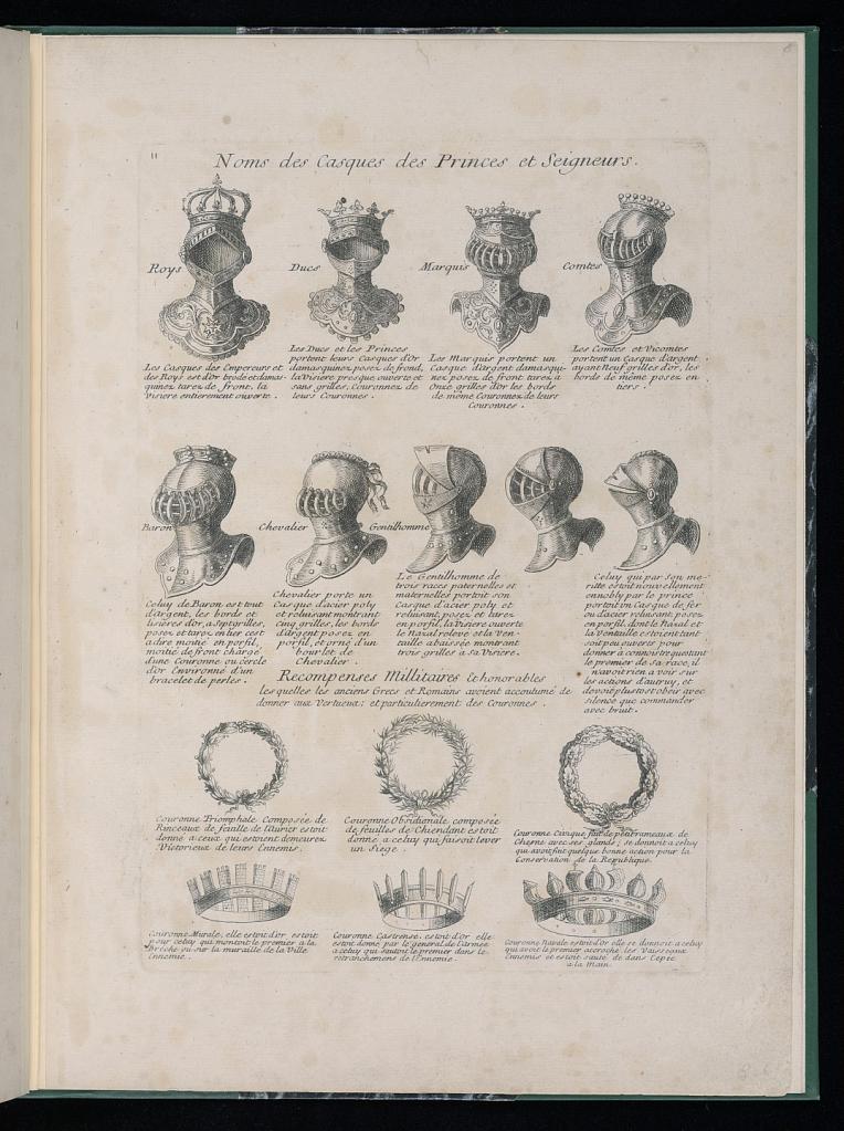 Designs for Helmets and Crowns