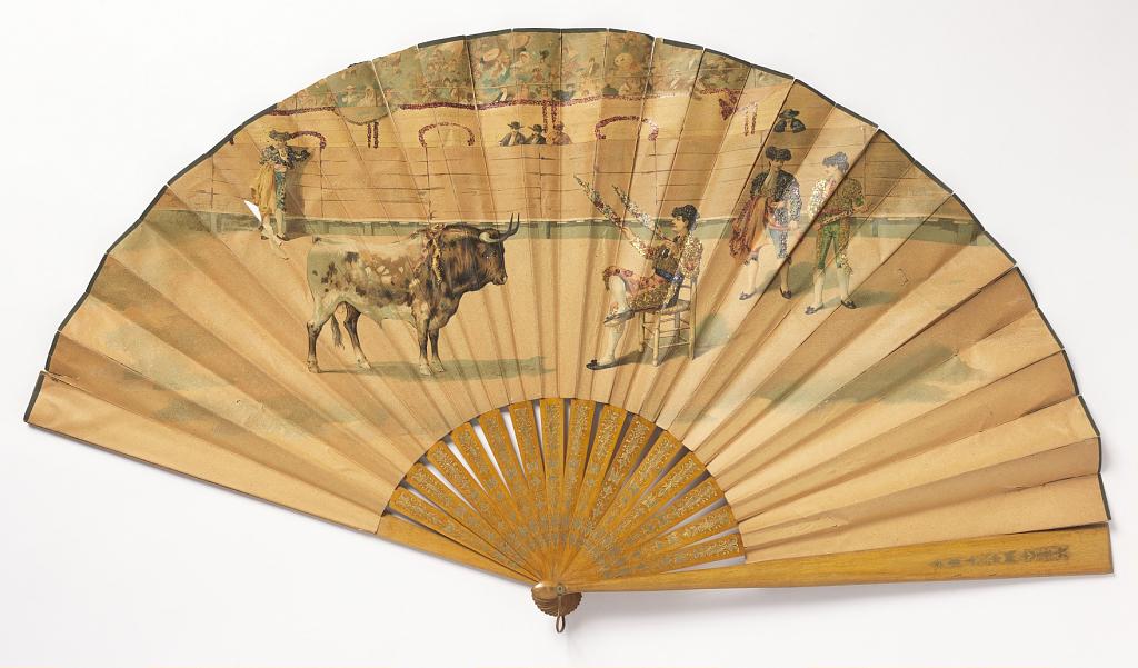 Pleated fan