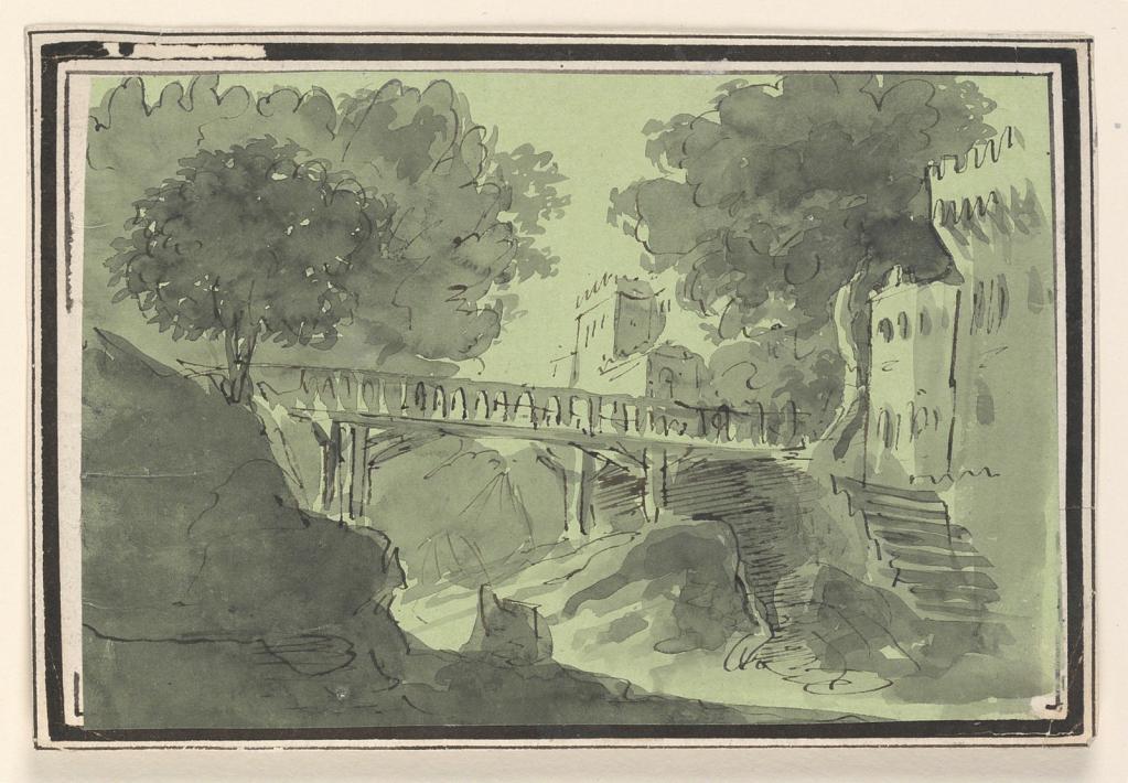 Stage Design, Bridge Crossing Water