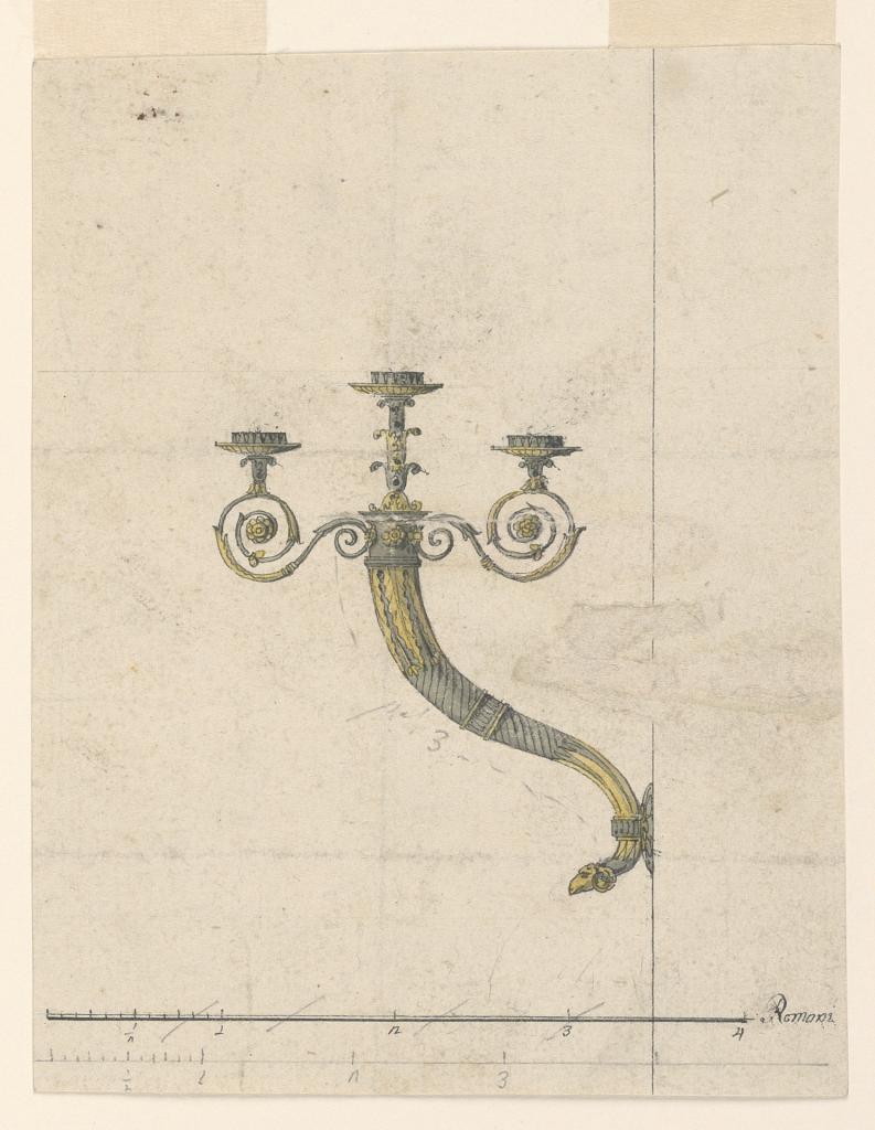 Design for a Candle Bracket