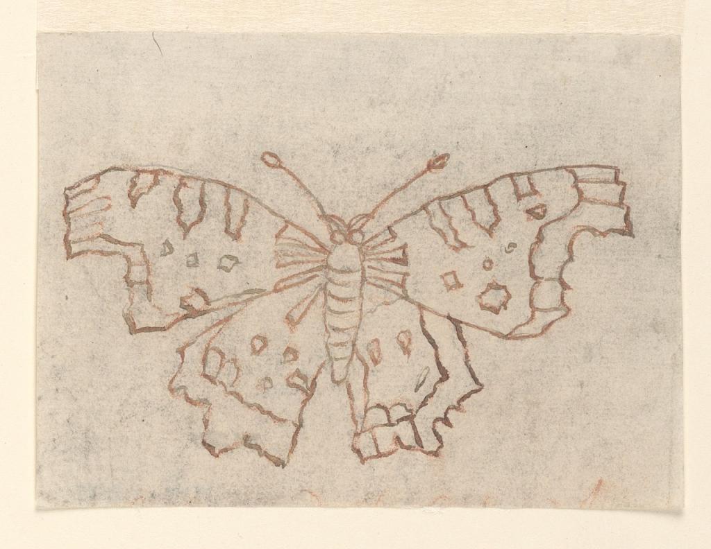 Textile Design: A Butterfly