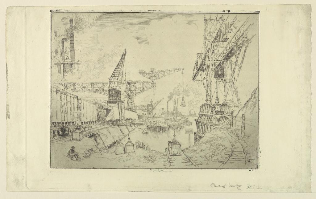 Cranes at Duisburg