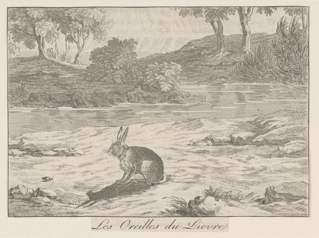 "Les Oreilles du Lieure" from La Fontaine's Fables