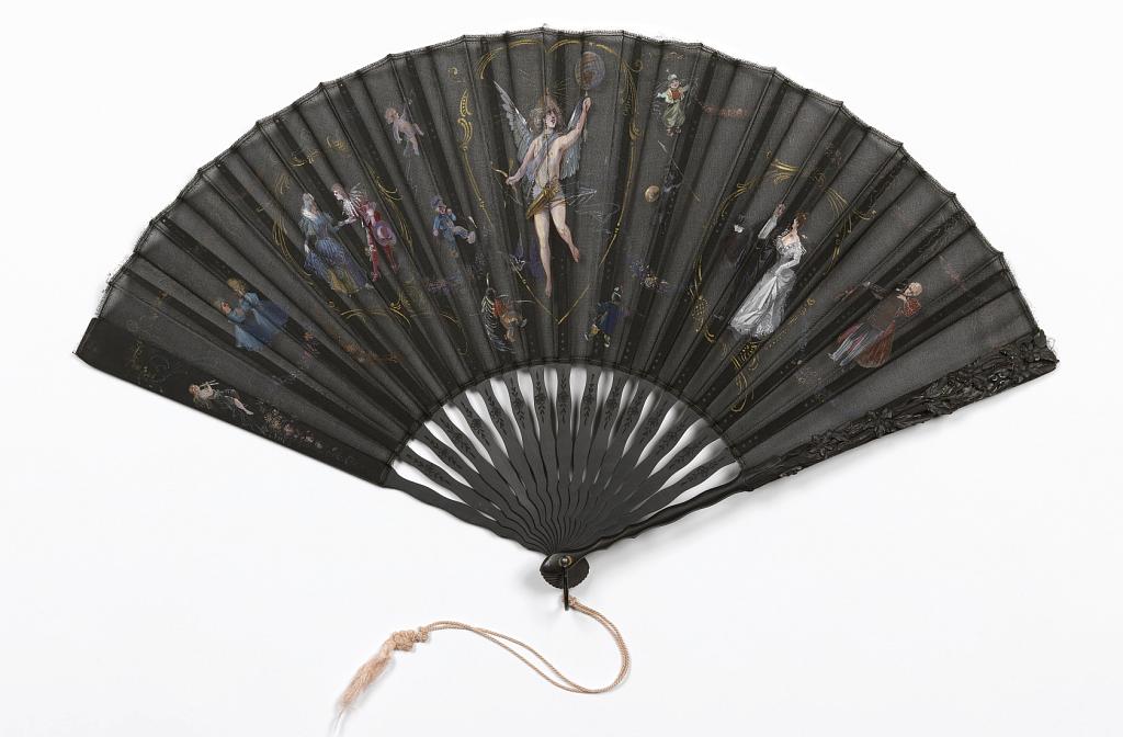 Pleated fan