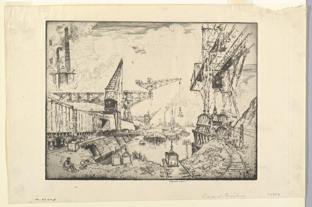 Cranes at Duisburg