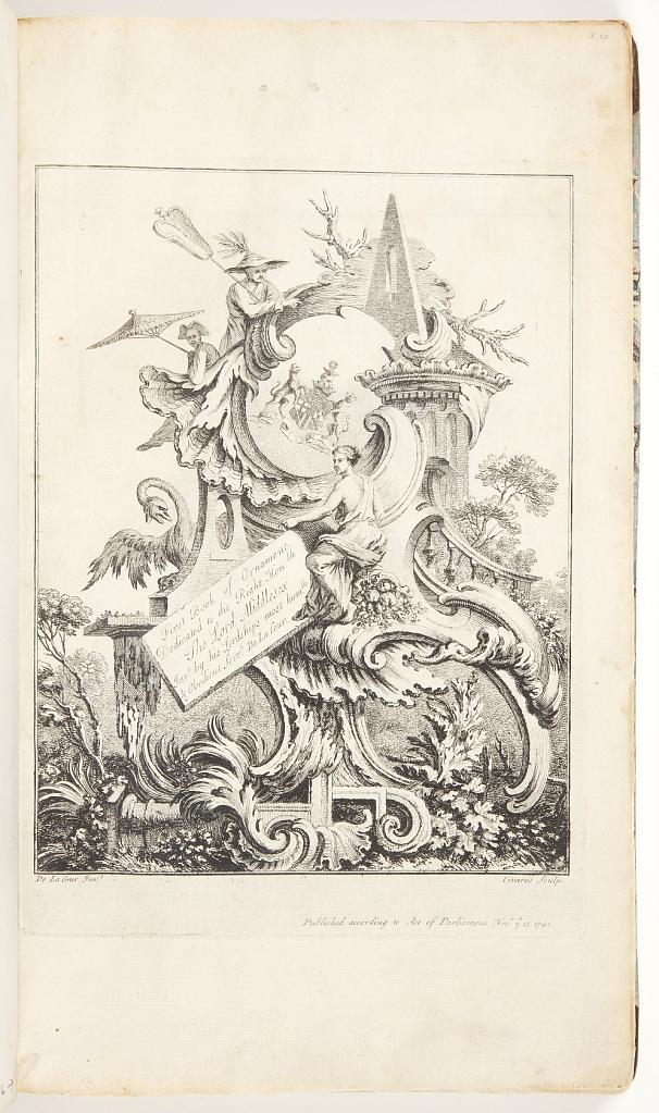 Frontispiece for Book 4, in Eight books of Ornament