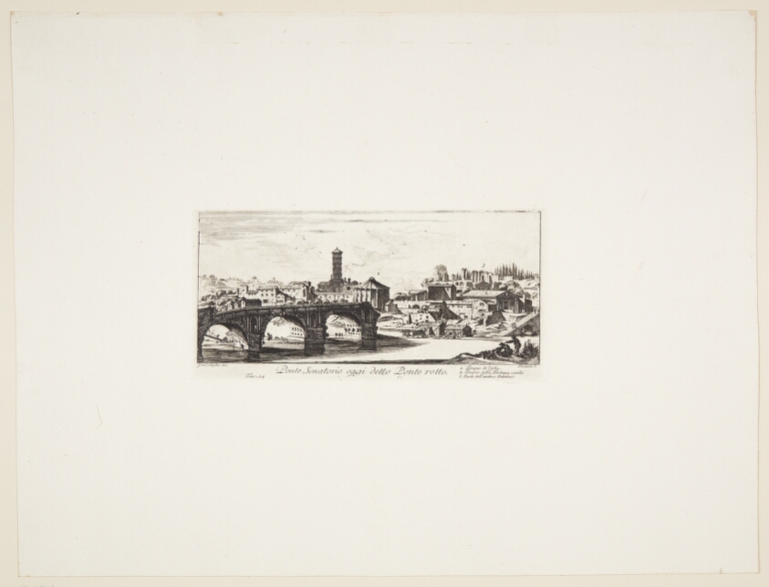 Senatorial bridge, today called the Broken Bridge